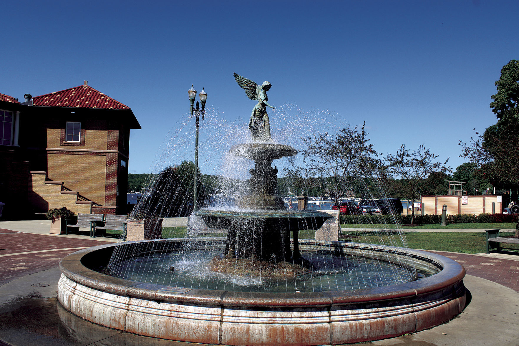 Fountain in Front of the Riviera